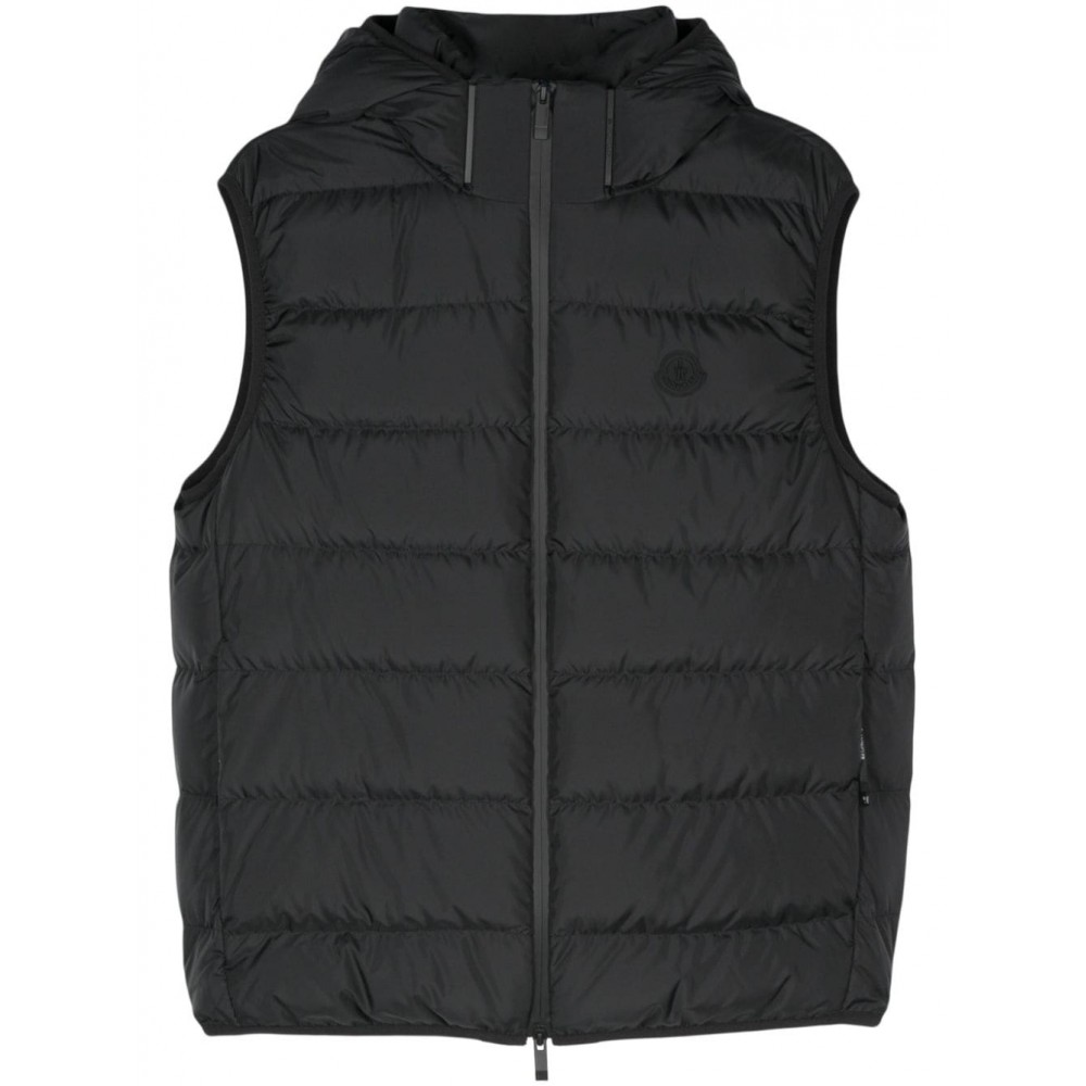 Moncler Valmasque Hooded Gilet Black MCS29601