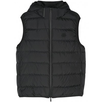 Moncler Valmasque Hooded Gilet Black MCS29601