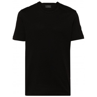 Moncler logo-print Cotton T-shirt Black MCS29084