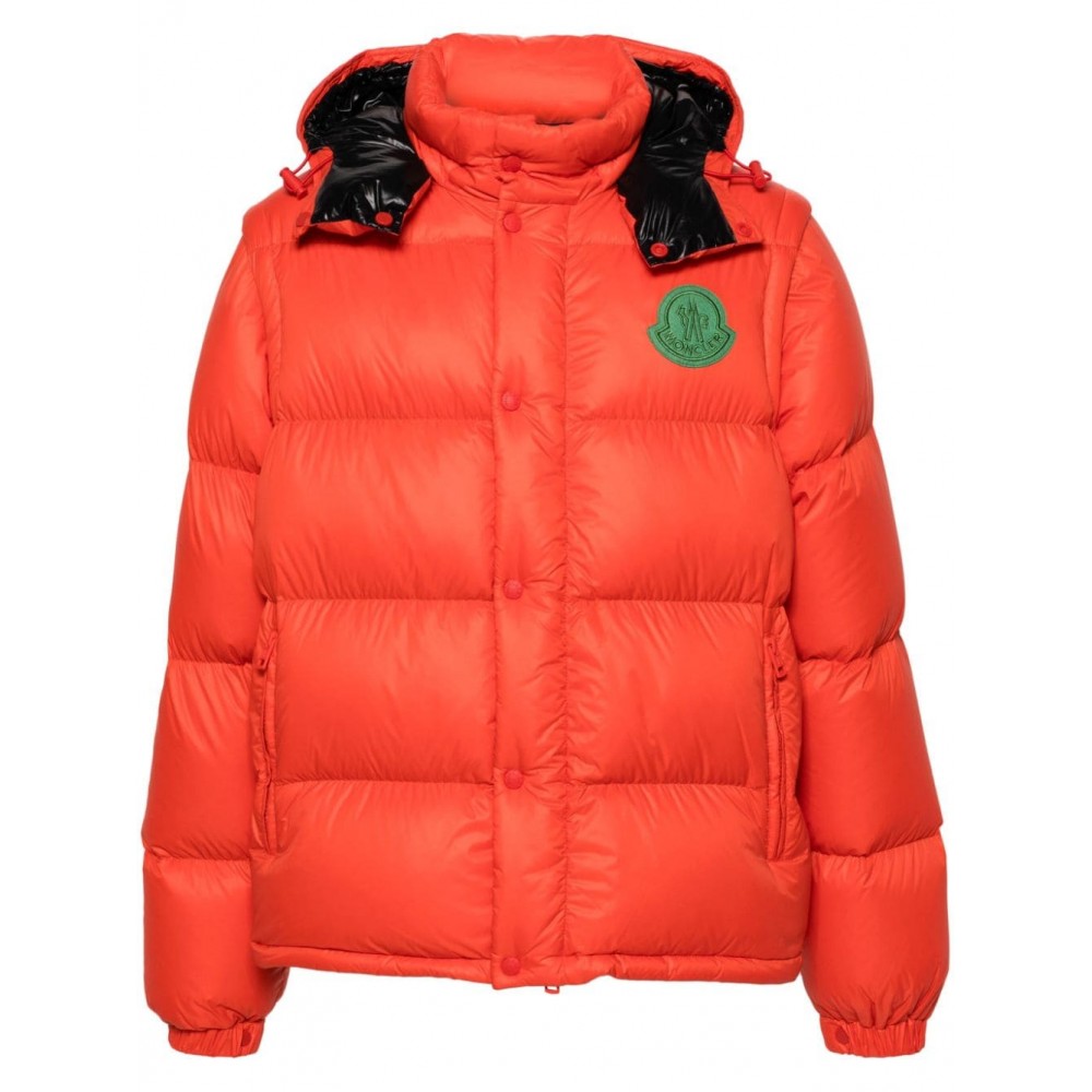 Moncler Cyclone 2-in-1 Padded Jacket Orange MCS28368