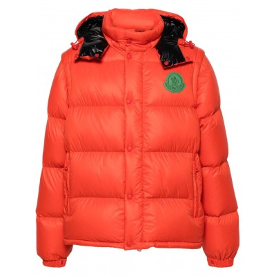 Moncler Cyclone 2-in-1 Padded Jacket Orange MCS28368