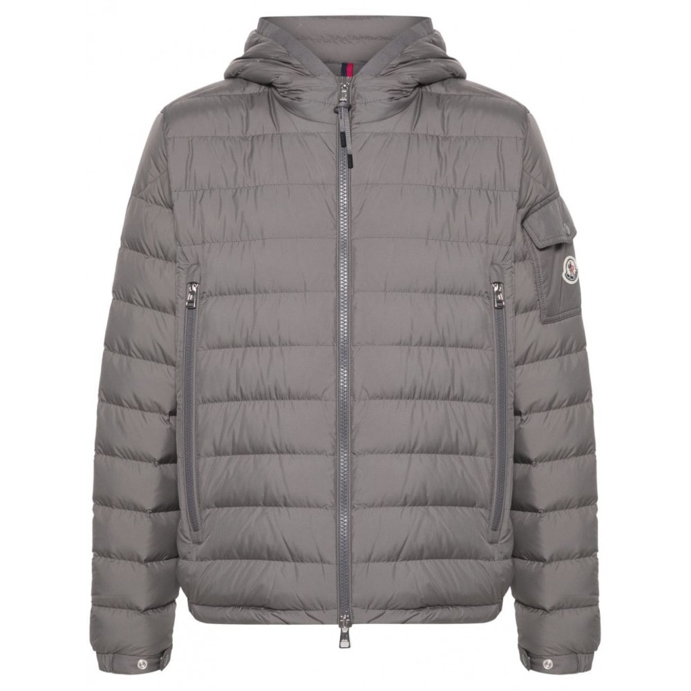 Moncler Galion Padded Jacket Grey MCS28525