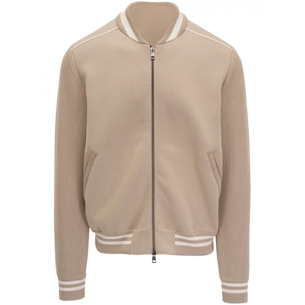 Moncler Padded zip-up Jacket Neutrals MCS29345