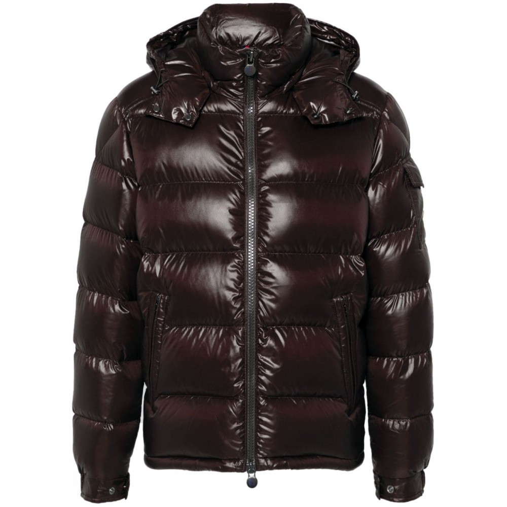 Moncler Maya Puffer Jacket Brown MCS29225