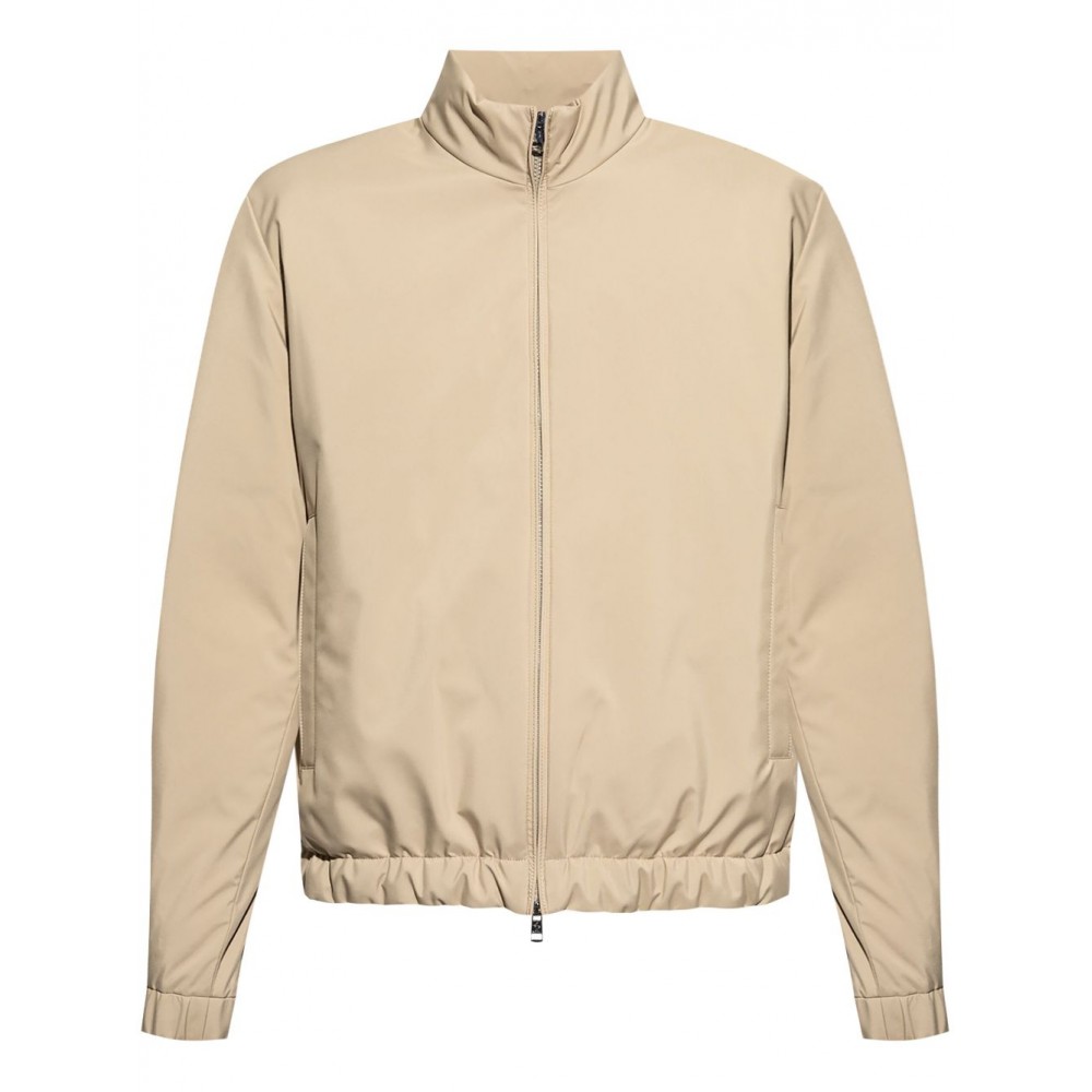 Moncler logo-patch Jacket Neutrals MCS28981