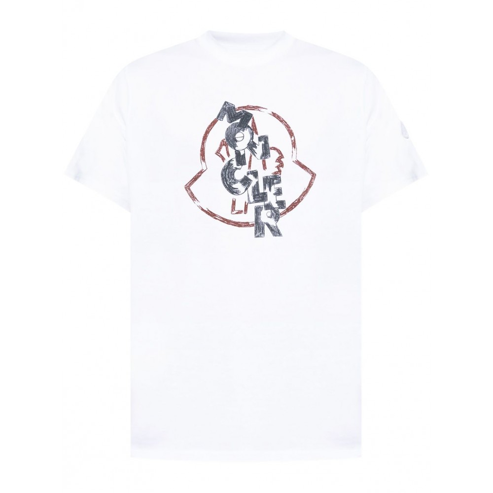 Moncler Logo t-shirt White MCS28781