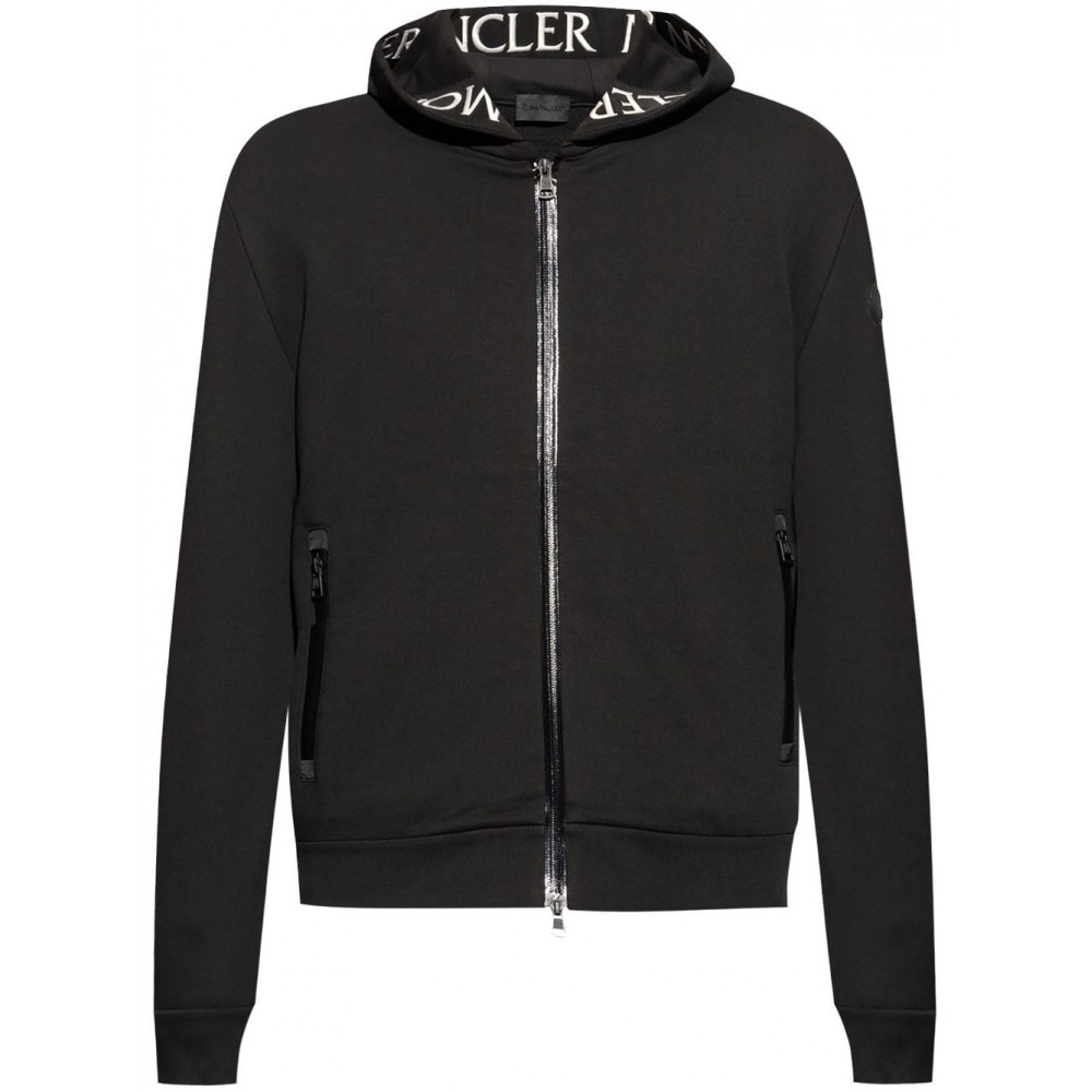 Moncler zip-up Hoodie Black MCS29659