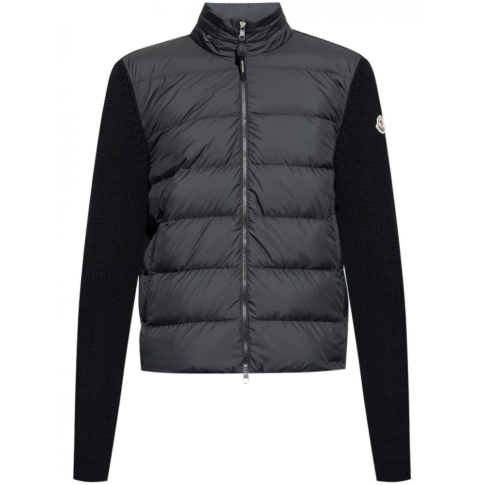 Moncler logo-patch Cardigan Blue MCS28925