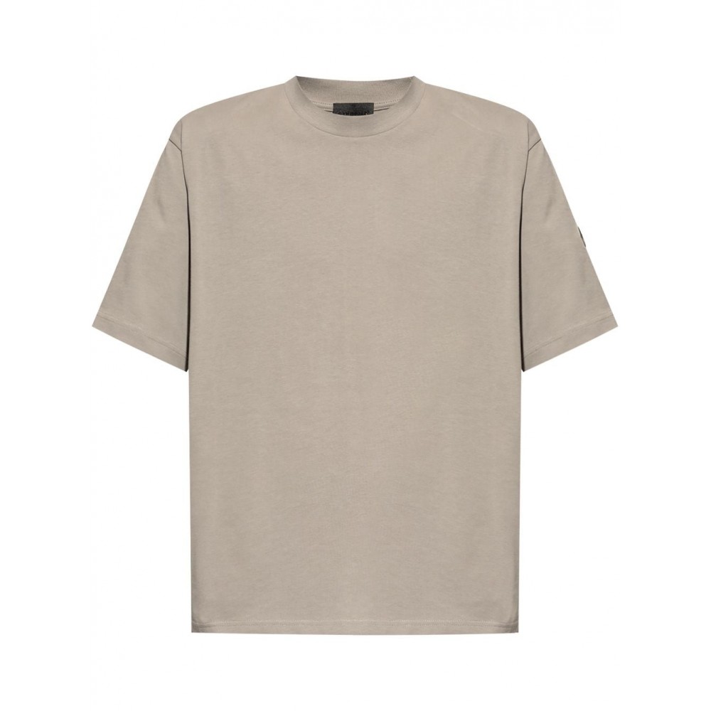 Moncler logo-patch t-shirt Grey MCS29066