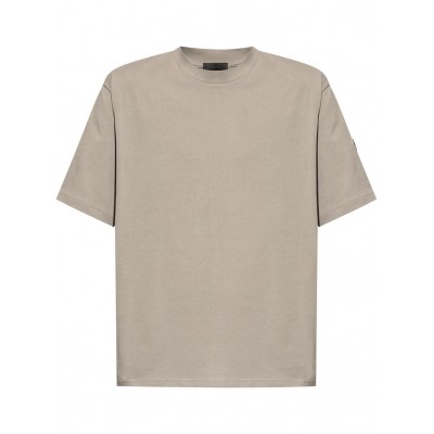 Moncler logo-patch t-shirt Grey MCS29066