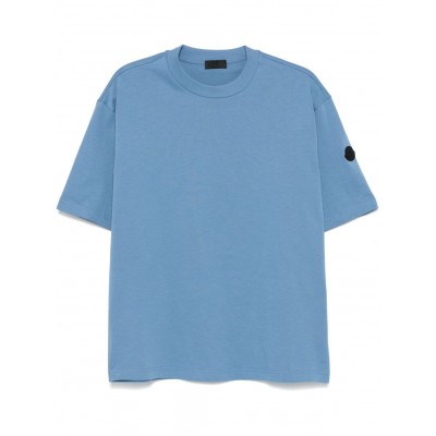 Moncler Cotton T-shirt Blue MCS28351