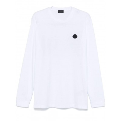 Moncler rubberised-logo T-shirt White MCS29469