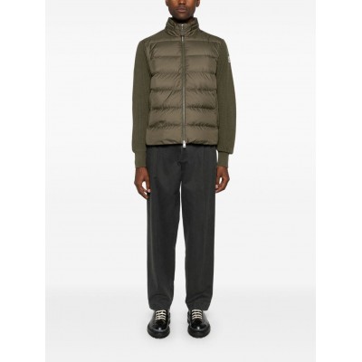 Moncler Padded zip-up Jacket Green MCS29344