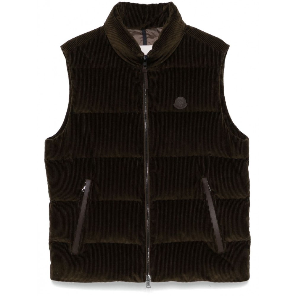 Moncler Acrab Gilet Brown MCS28022