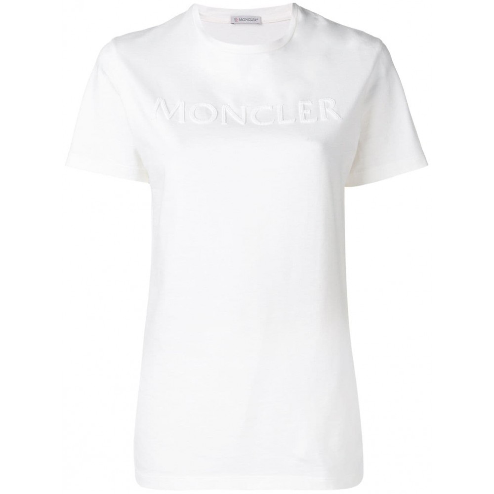 Moncler Beaded Logo T-shirt White MCS28182