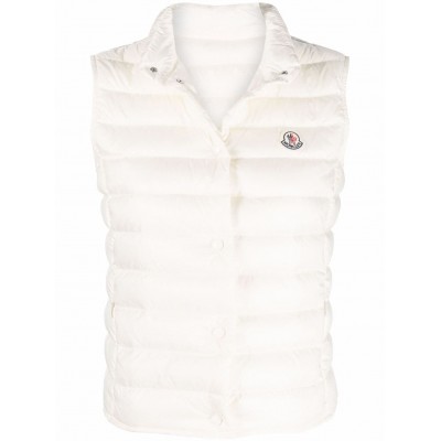 Moncler logo-patch Padded Gilet White MCS29011