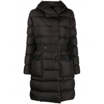 Moncler double-breasted Padded Coat Black MCS28415