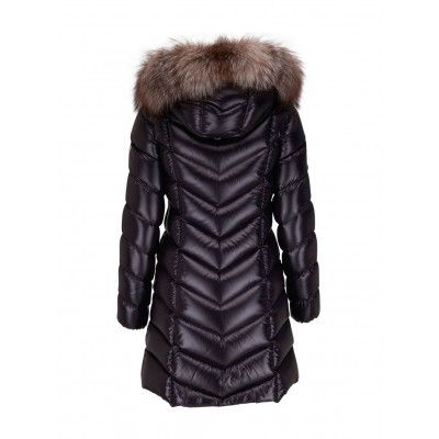 Moncler zip-up Padded Coat Black MCS29662