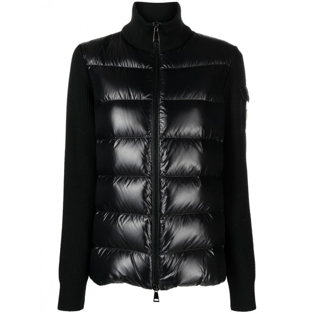 Moncler Panelled down-filled Jacket Black MCS29362