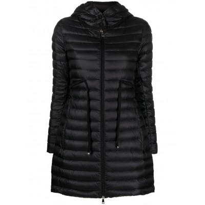 Moncler Barbel Padded Hooded Coat Black MCS28161