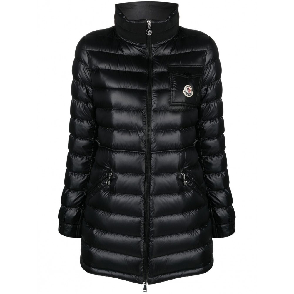 Moncler Detachable Hood Padded Jacket Black MCS28393