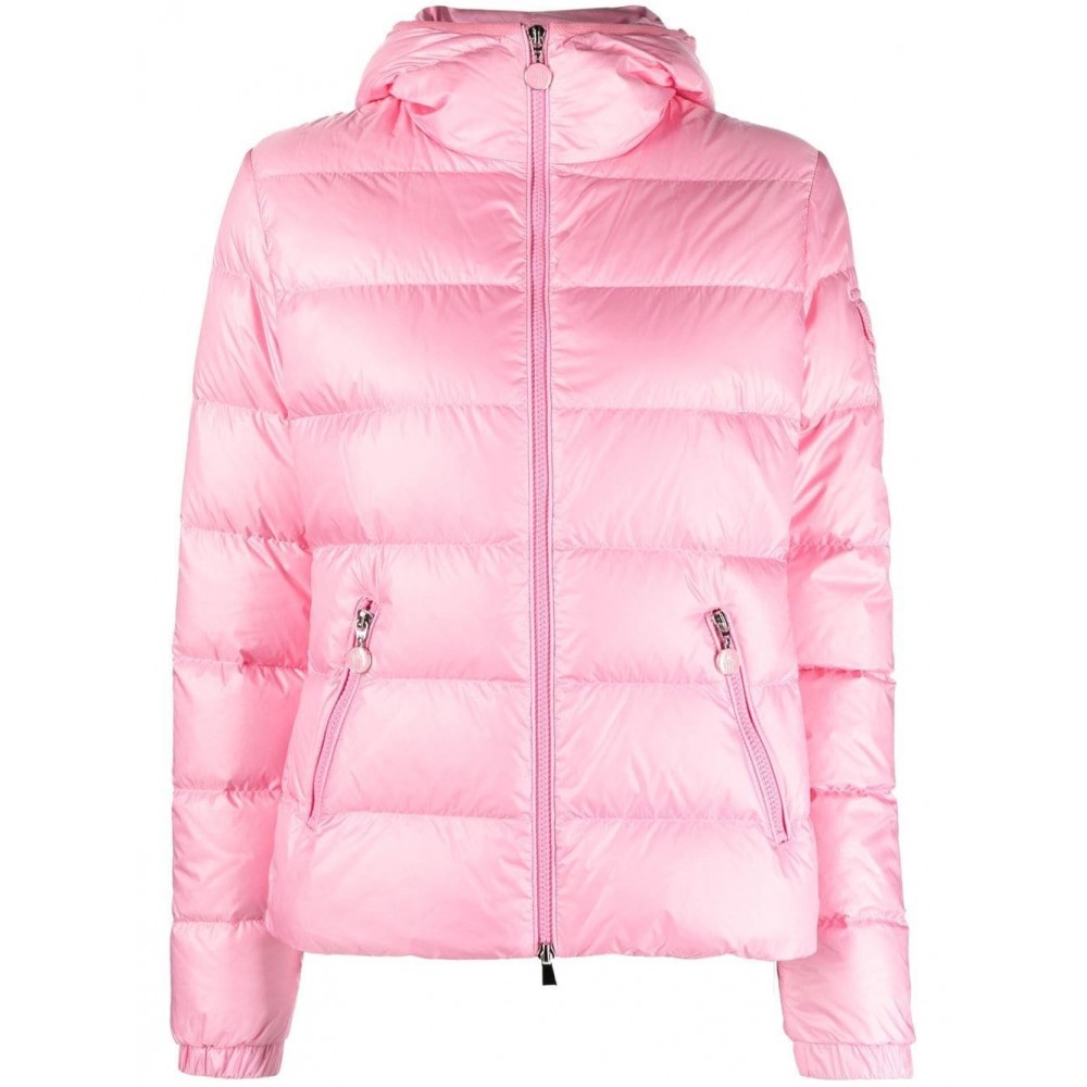 Moncler Hooded Padded Jacket Pink MCS28621