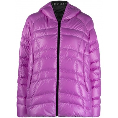 Moncler Hooded Padded Jacket Purple MCS28622