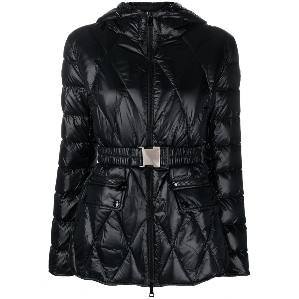 Moncler Serignan Quilted Parka Jacket Black MCS29492