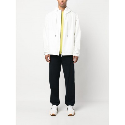 Moncler zip-fastening Hooded Jacket White MCS29651