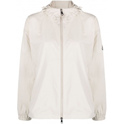 Moncler Tyx logo-applique Rain Jacket Neutrals MCS29595