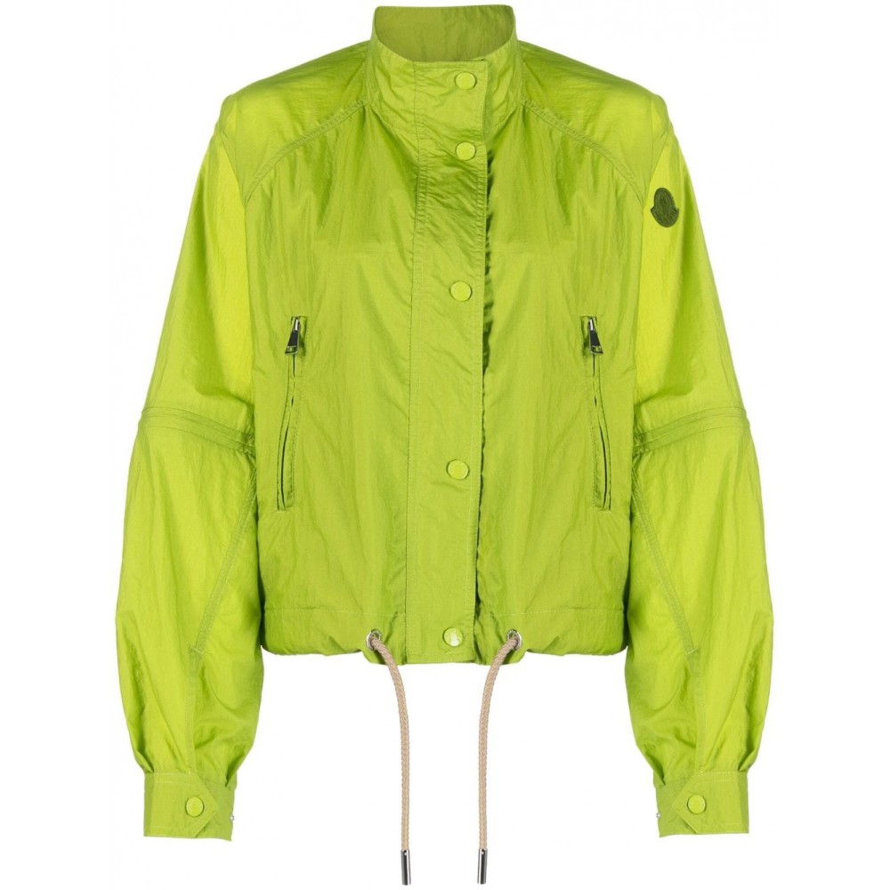 Moncler high-neck Lightweight Jacket Green MCS28596