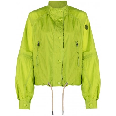 Moncler high-neck Lightweight Jacket Green MCS28596