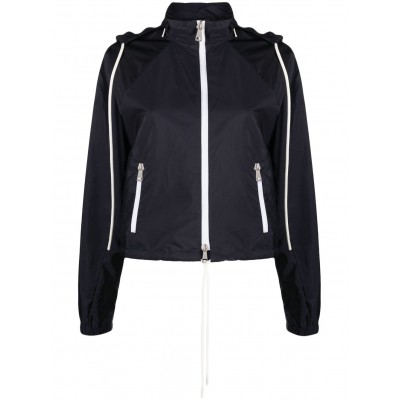 Moncler drawstring-detailed Hooded Jacket Blue MCS28423