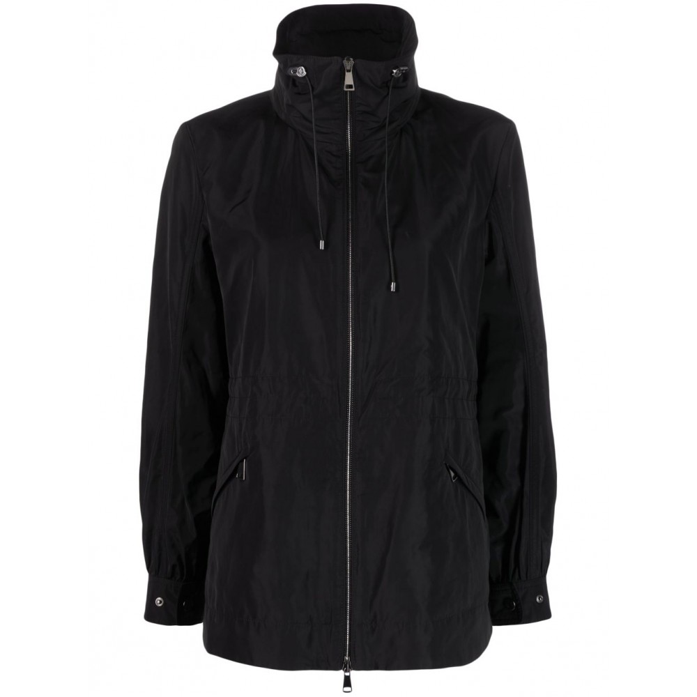 Moncler Enet Drawstring Zipped Jacket Black MCS28453