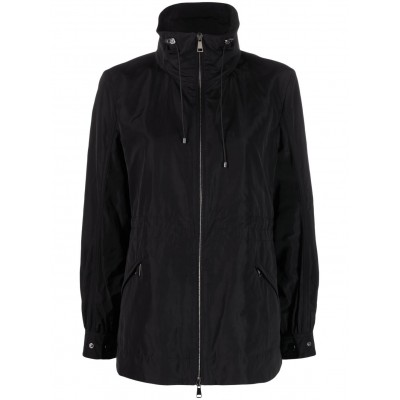 Moncler Enet Drawstring Zipped Jacket Black MCS28453