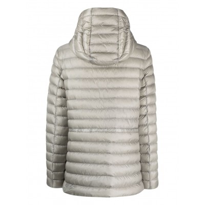 Moncler Raie Hooded Quilted Jacket Grey MCS29438