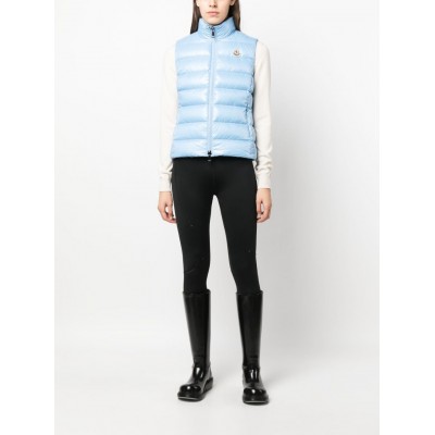 Moncler Ghany Padded Down Gilet Blue MCS28535