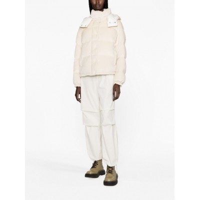 Moncler Daos Chenille Puffer Jacket Neutrals MCS28382