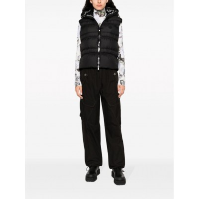 Moncler logo-patch Padded Gilet Black MCS29004