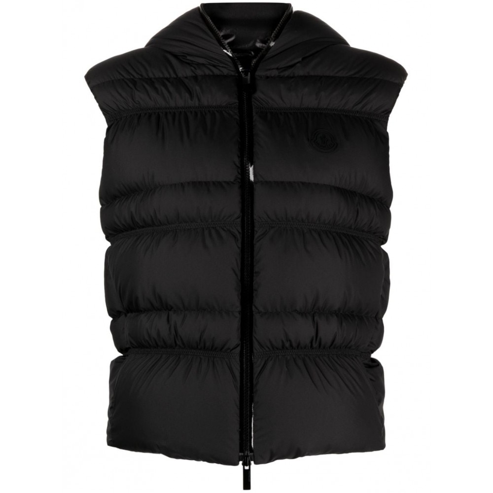 Moncler logo-patch Padded Gilet Black MCS29004