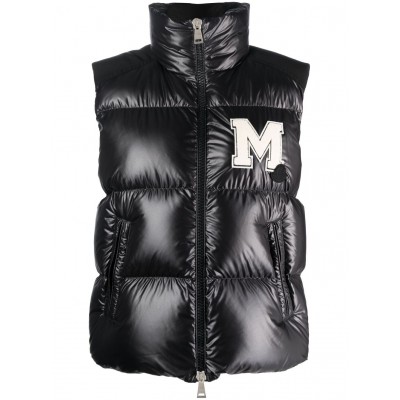 Moncler logo-patch Padded Gilet Black MCS29003