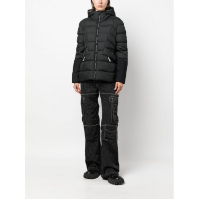 Moncler Sittang Hooded Puffer Jacket Black MCS29505