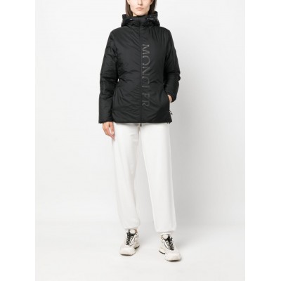 Moncler Sepik Hooded Puffer Jacket Black MCS29487