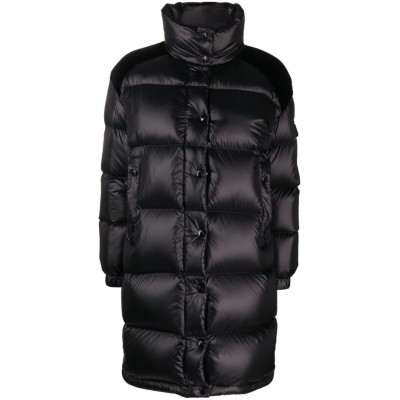 Moncler Nyong Long Down Jacket Black MCS29282