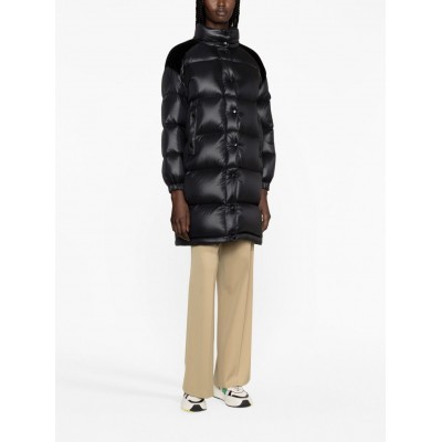 Moncler Nyong Long Down Jacket Black MCS29282