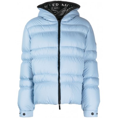 Moncler Yser Ripstop Down Puffer Jacket Blue MCS29643