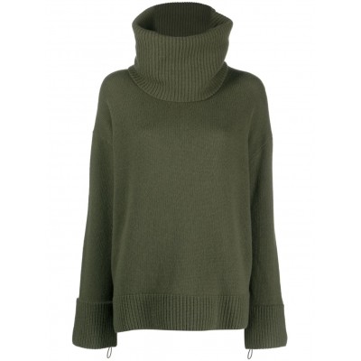 Moncler high-neck Wool Jumper Green MCS28600