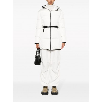 Moncler Sirli Hooded Puffer Jacket White MCS29504