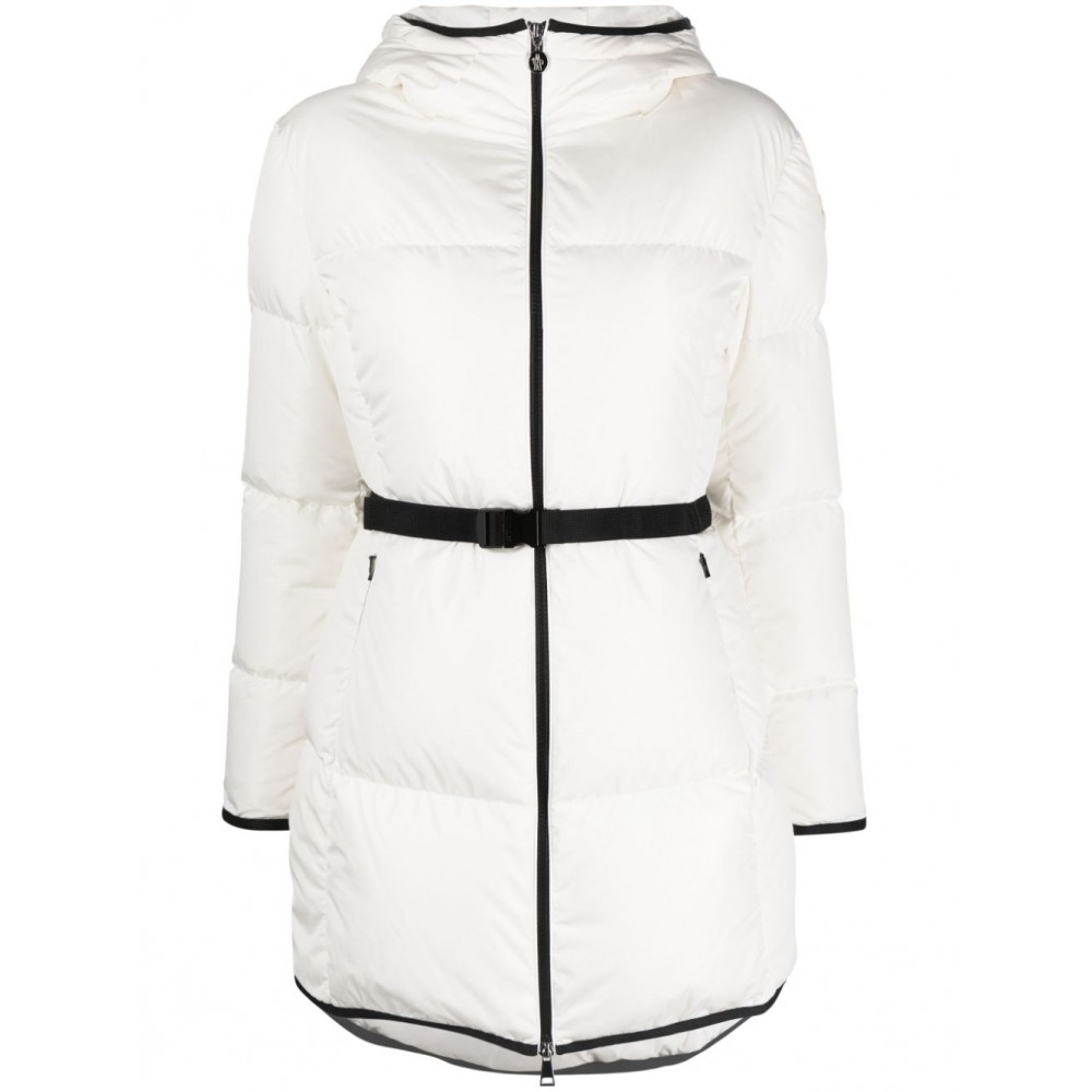 Moncler Sirli Hooded Puffer Jacket White MCS29504