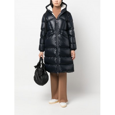 Moncler Selenga Padded Midi Jacket Blue MCS29485